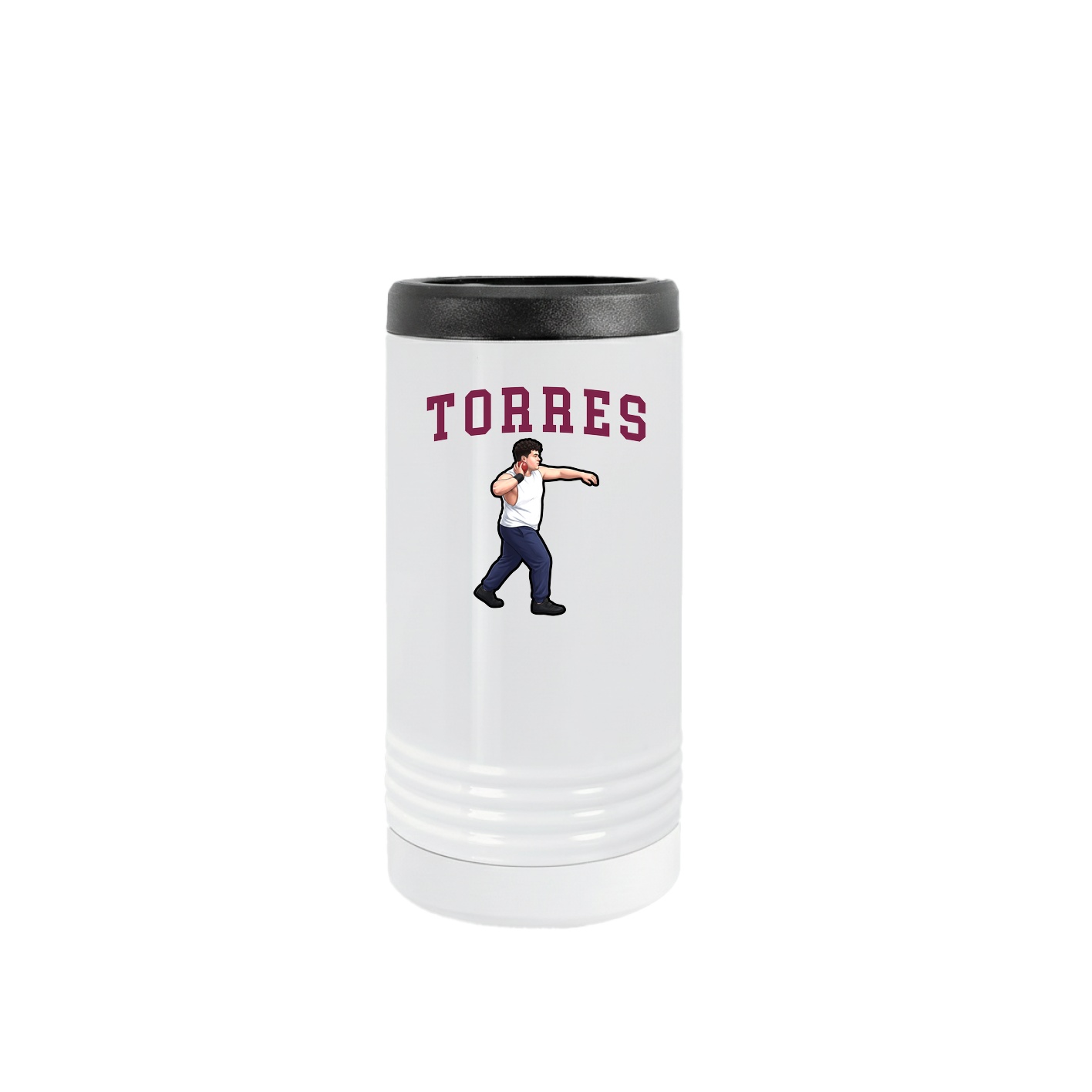 Slim Beverage Holder — Shirsey in White