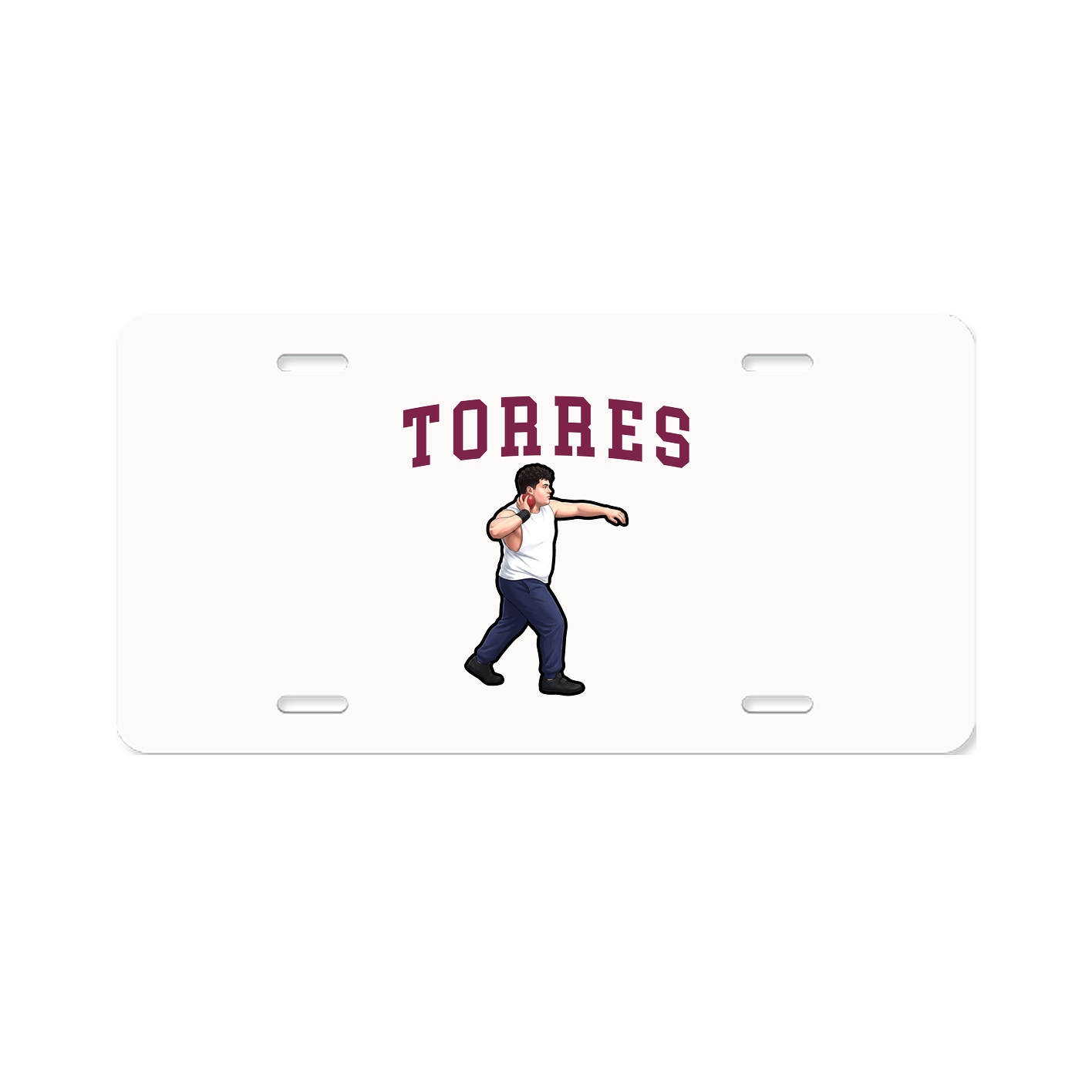 License Plate — Shirsey in Classic