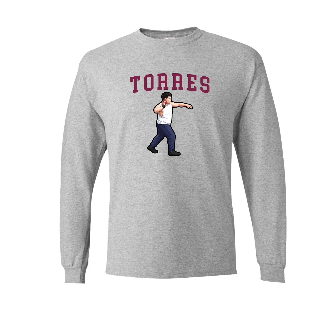 Long Sleeve Tee — Shirsey in Grey