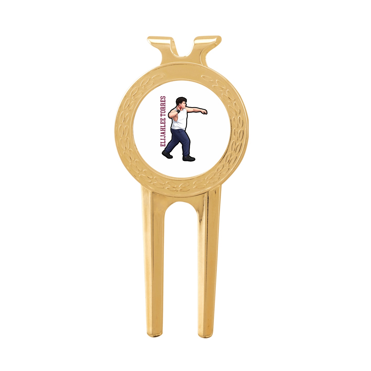 Divot Tool with Ball Marker — Name Vertical in Classic
