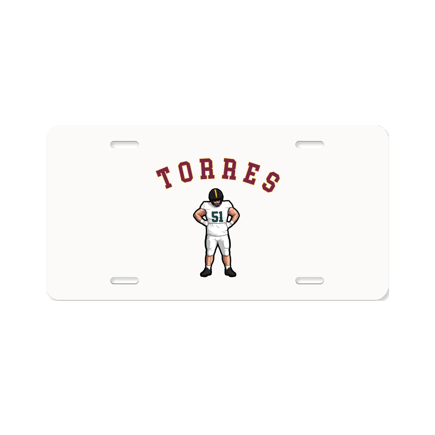 License Plate — Shirsey Arch in Classic