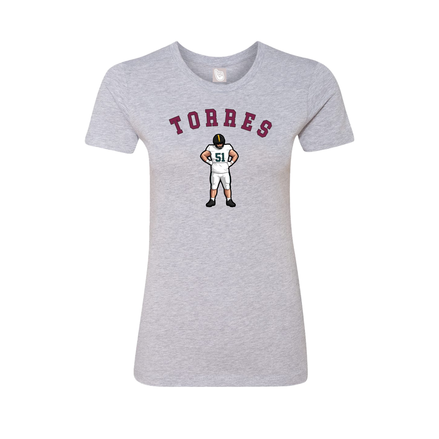 Womens Tee — Shirsey Arch in Grey