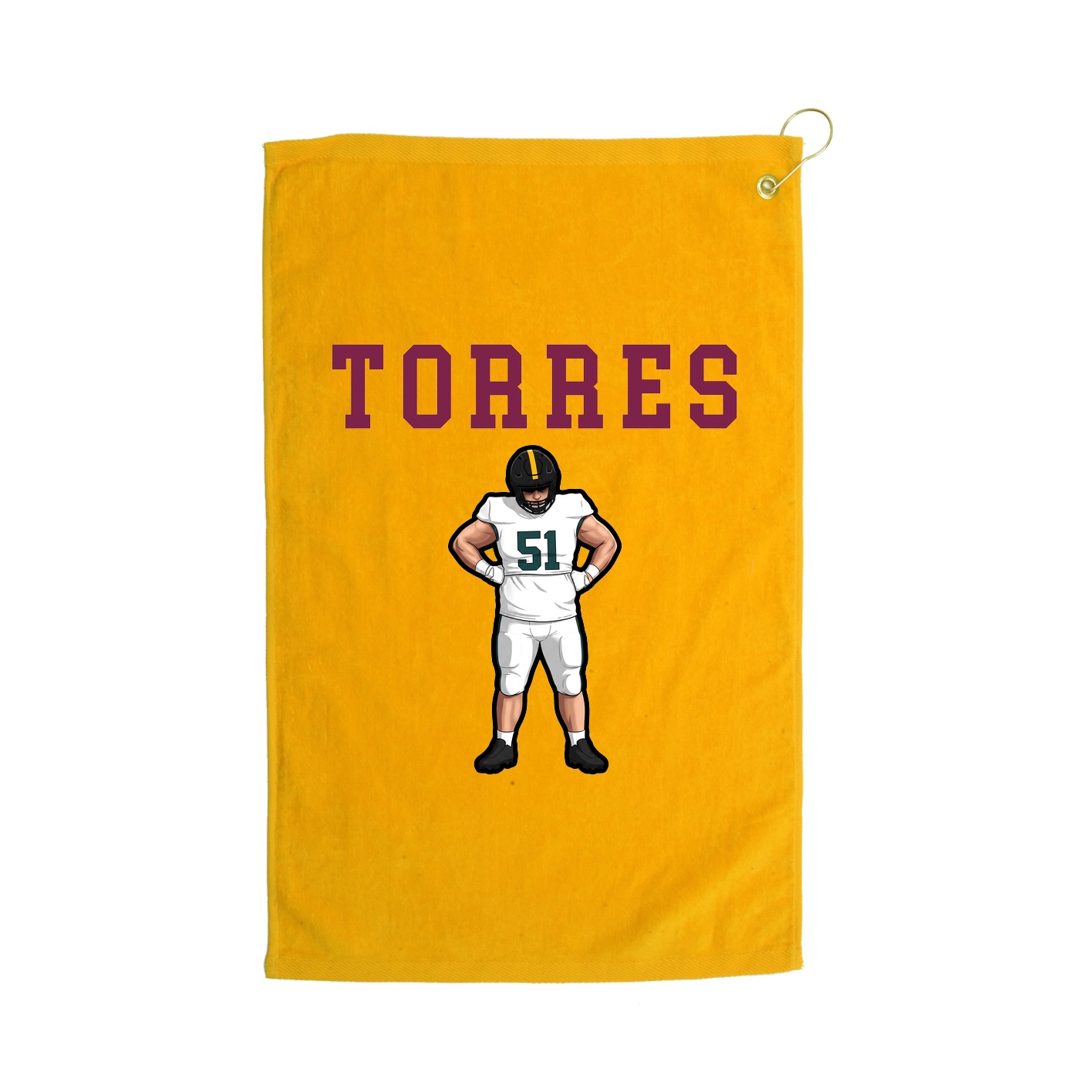 Golf Towel — Shirsey in Gold