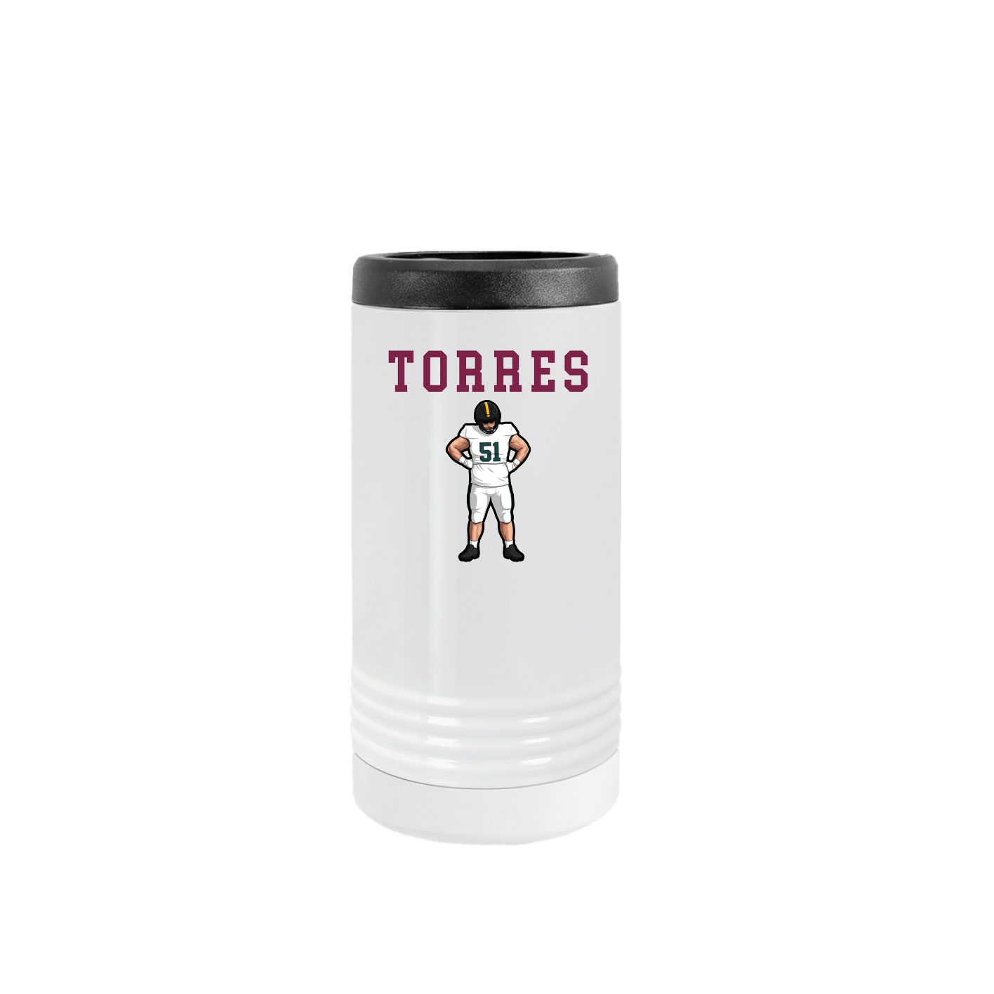 Slim Beverage Holder — Shirsey in White