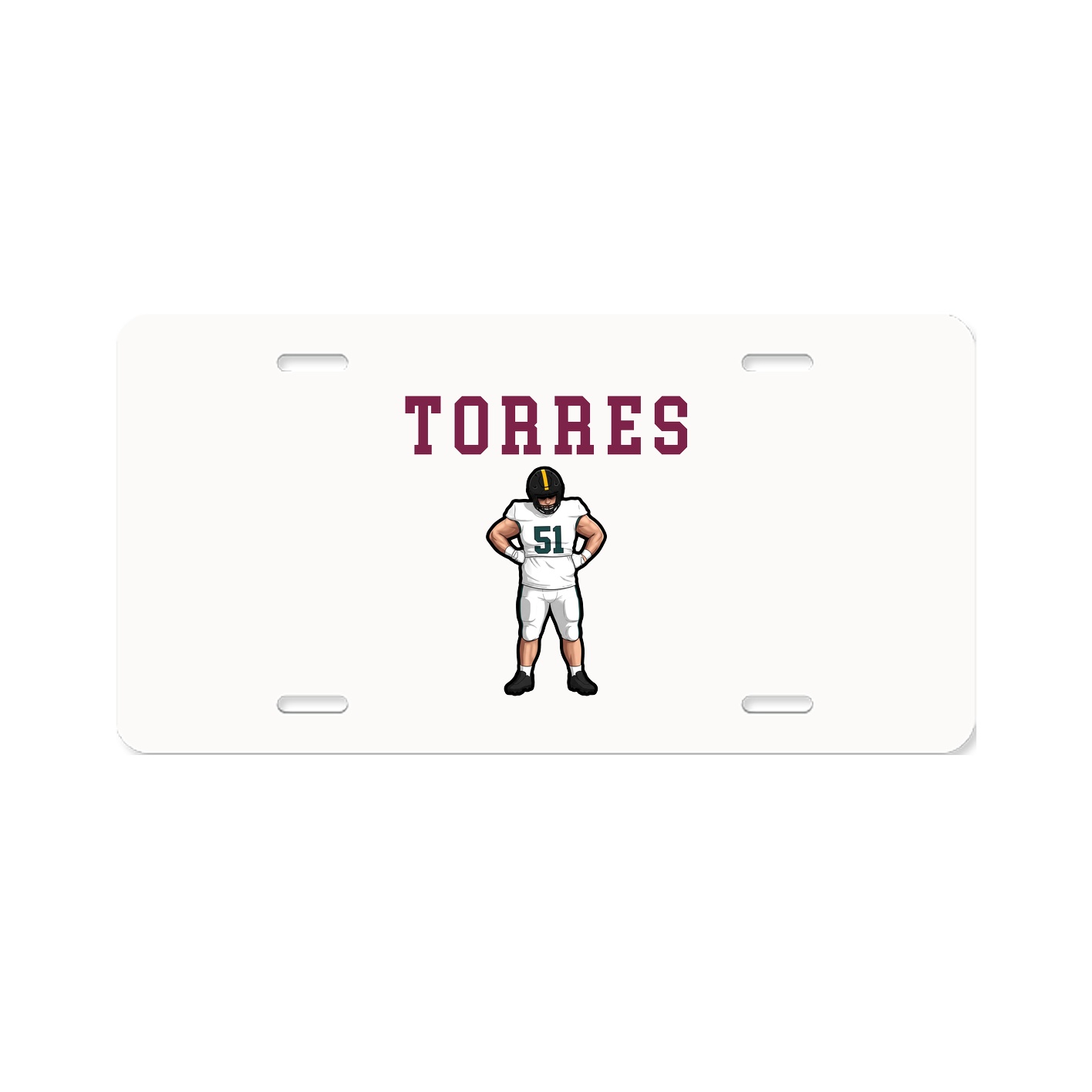 License Plate — Shirsey in Classic