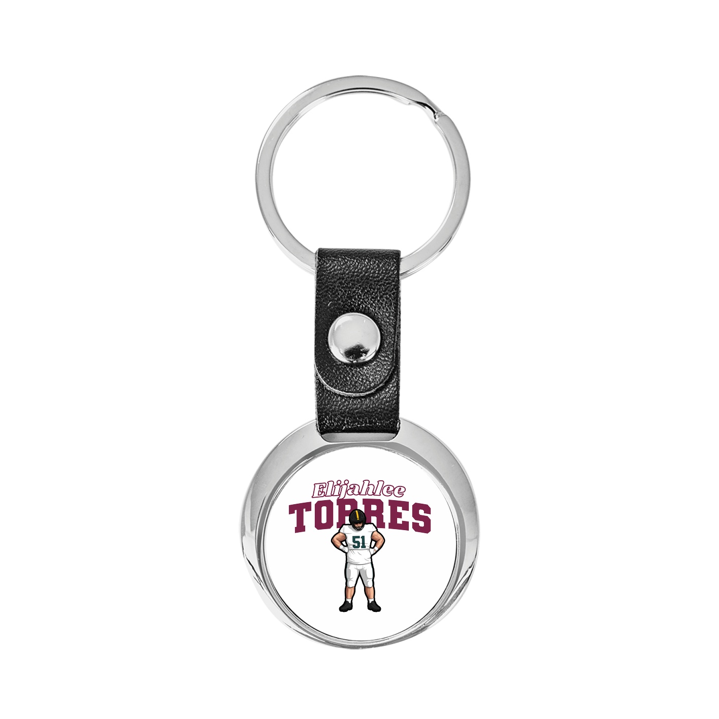 Key Chain — Name Arch in Classic