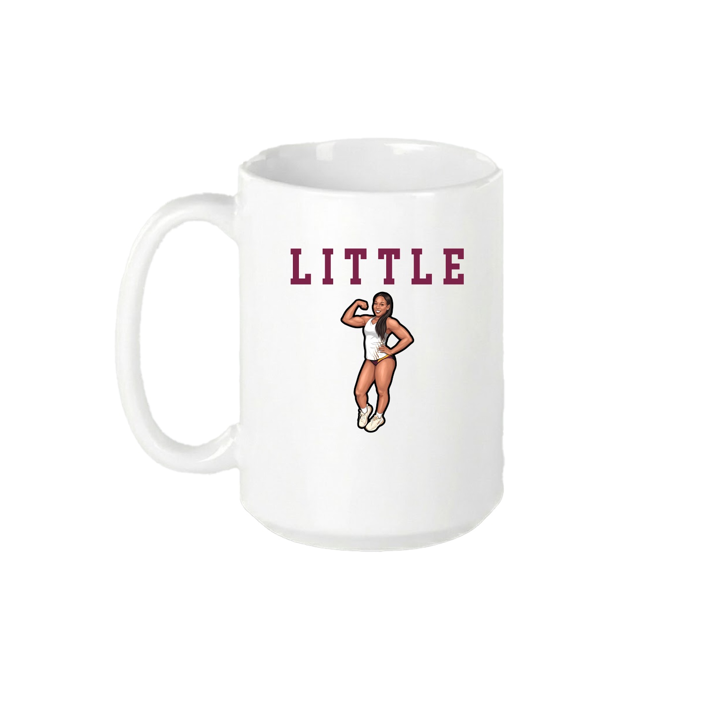 15oz Coffee Mug — Shirsey in White
