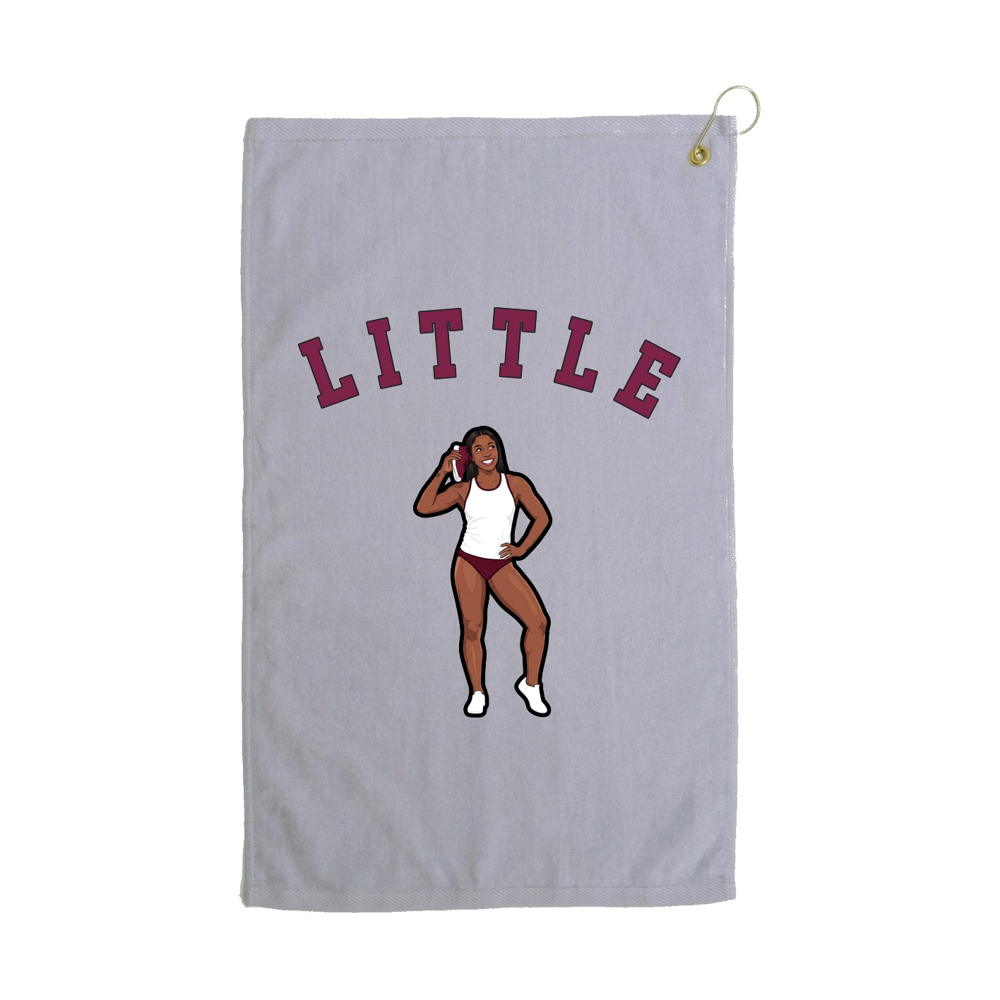 Golf Towel — Shirsey Arch in Grey