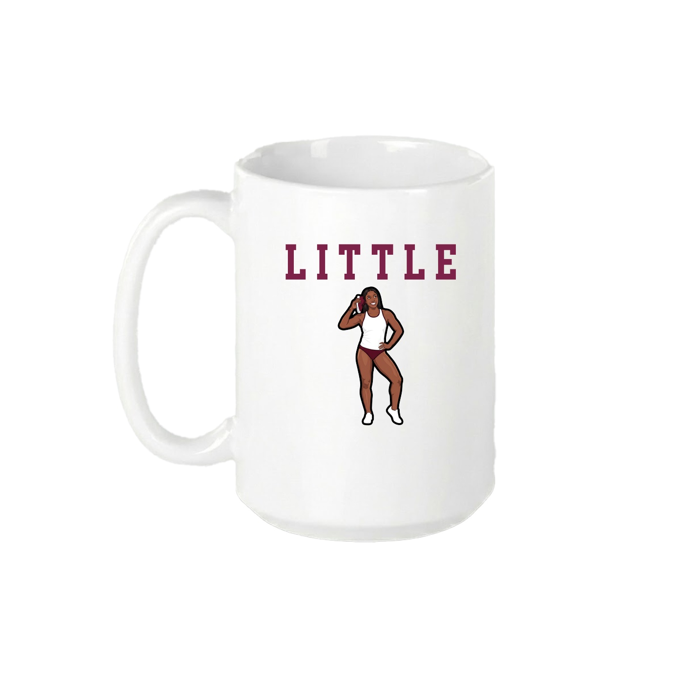 15oz Coffee Mug — Shirsey in White
