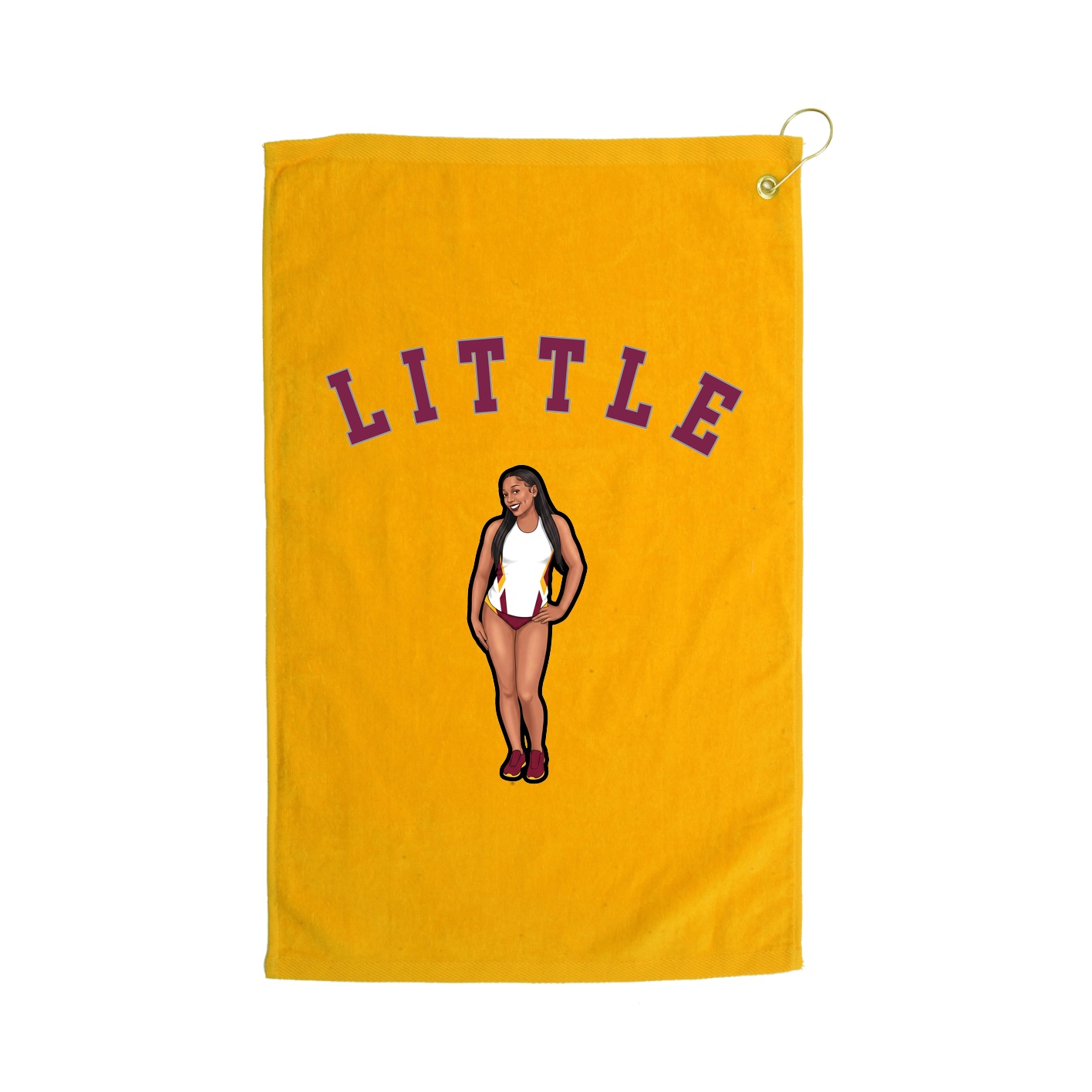 Golf Towel — Shirsey Arch in Gold
