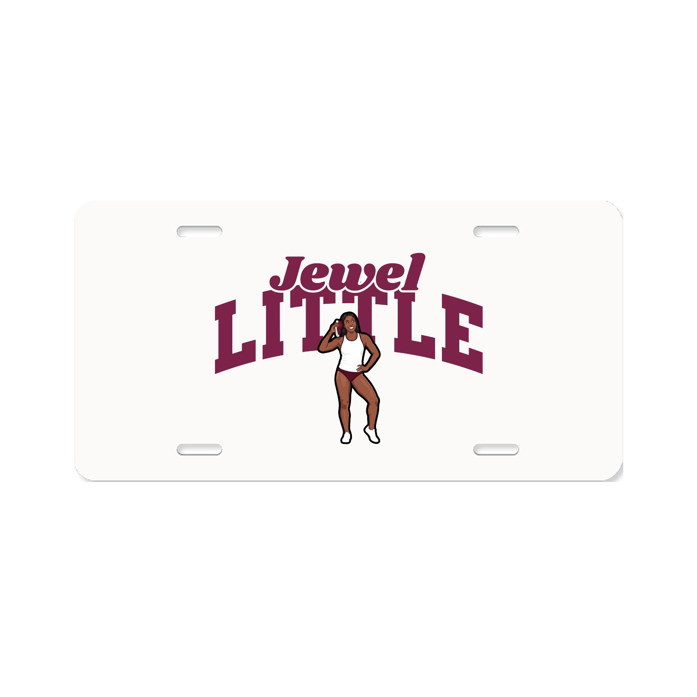 License Plate — Signature Arch in Classic
