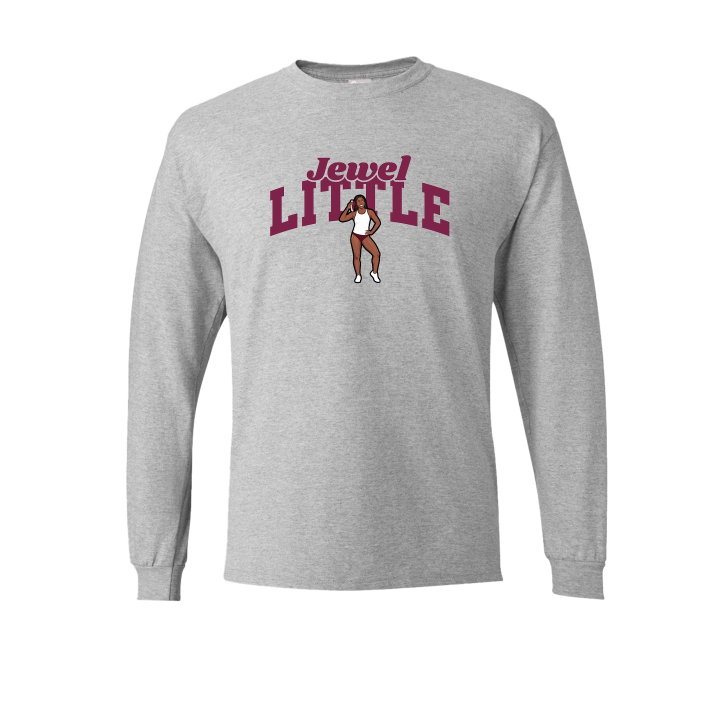 Long Sleeve Tee — Signature Arch in Grey