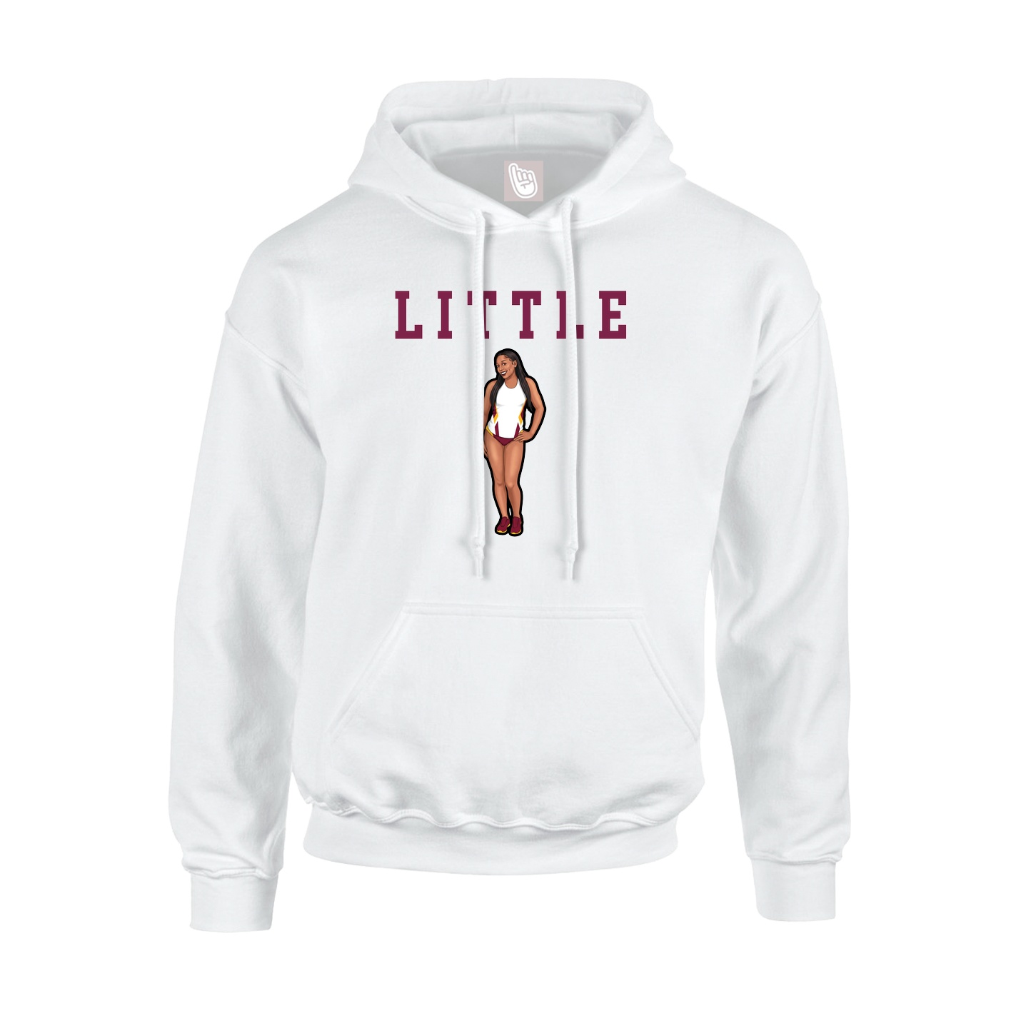 Youth Hoodie — Shirsey in White