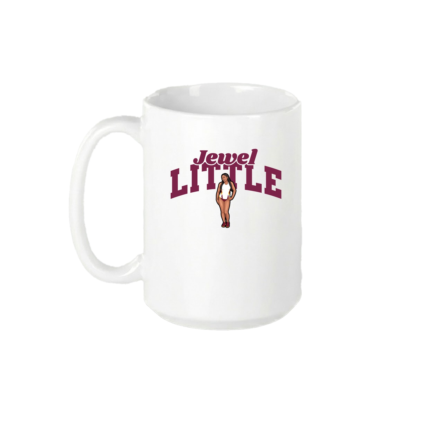 15oz Coffee Mug — Signature Arch in White