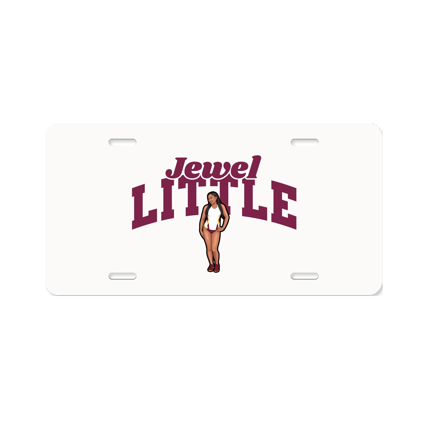 License Plate — Signature Arch in Classic
