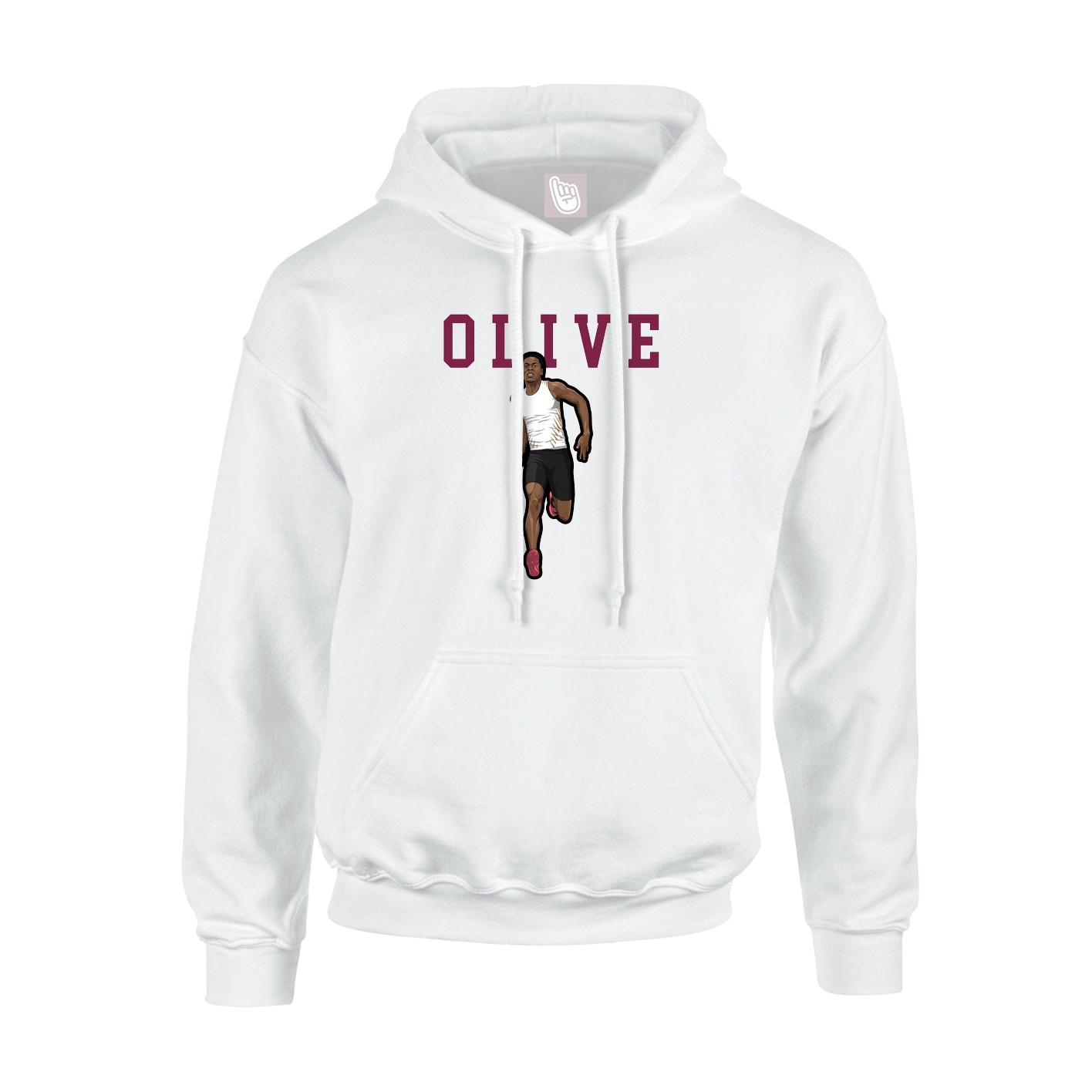 Hoodie — Shirsey in White