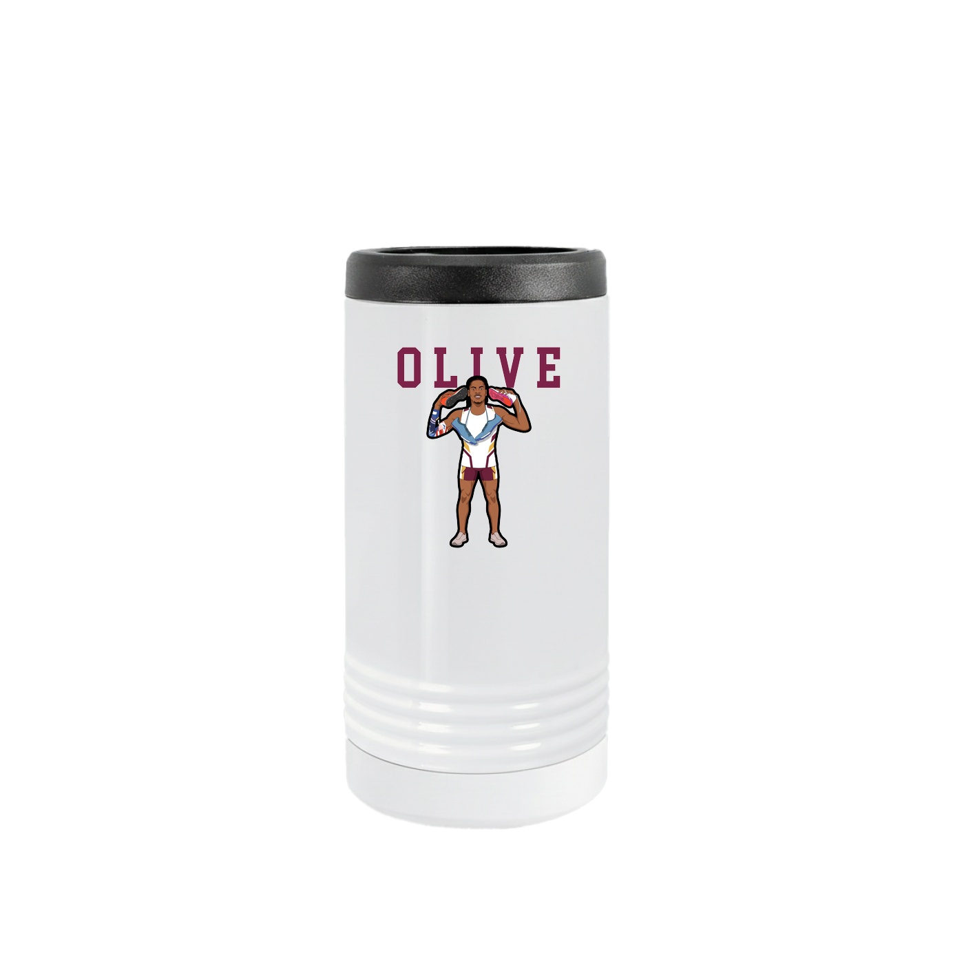 Slim Beverage Holder — Shirsey in White