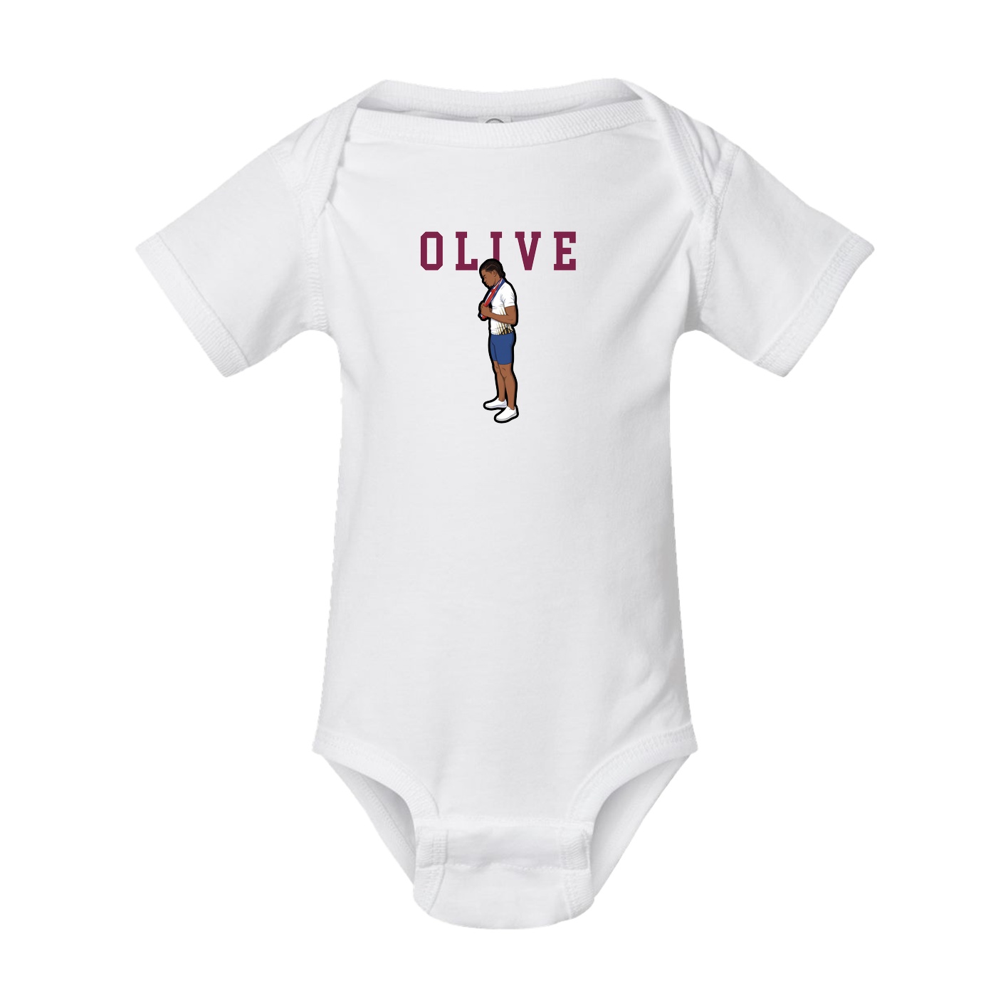 Baby Onesie — Shirsey in White