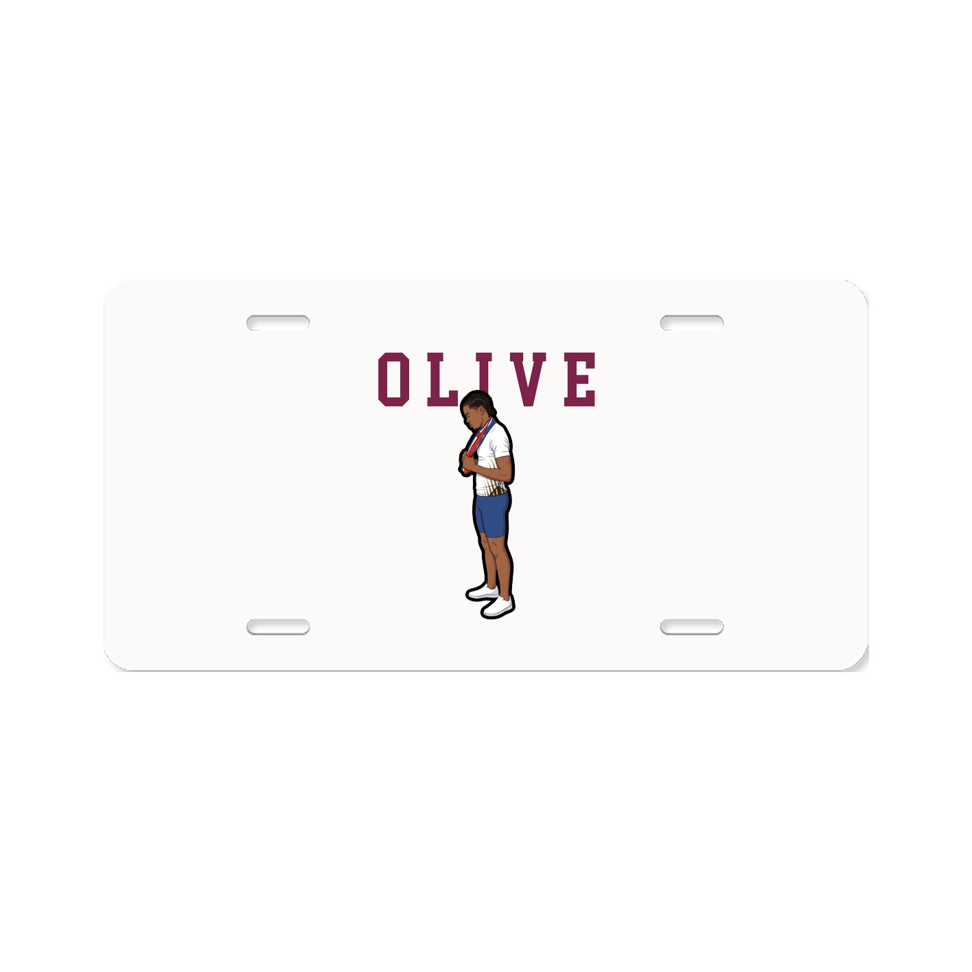 License Plate — Shirsey in Classic