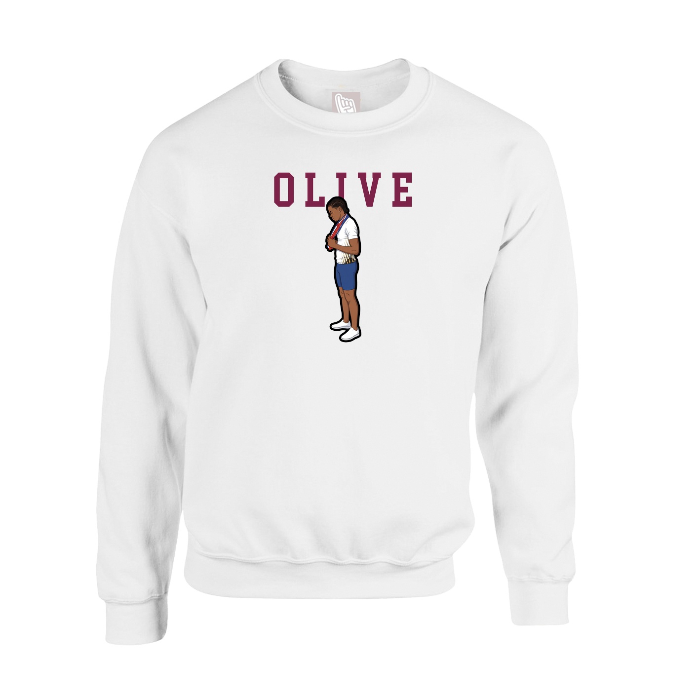 Fleece Crew — Shirsey in White