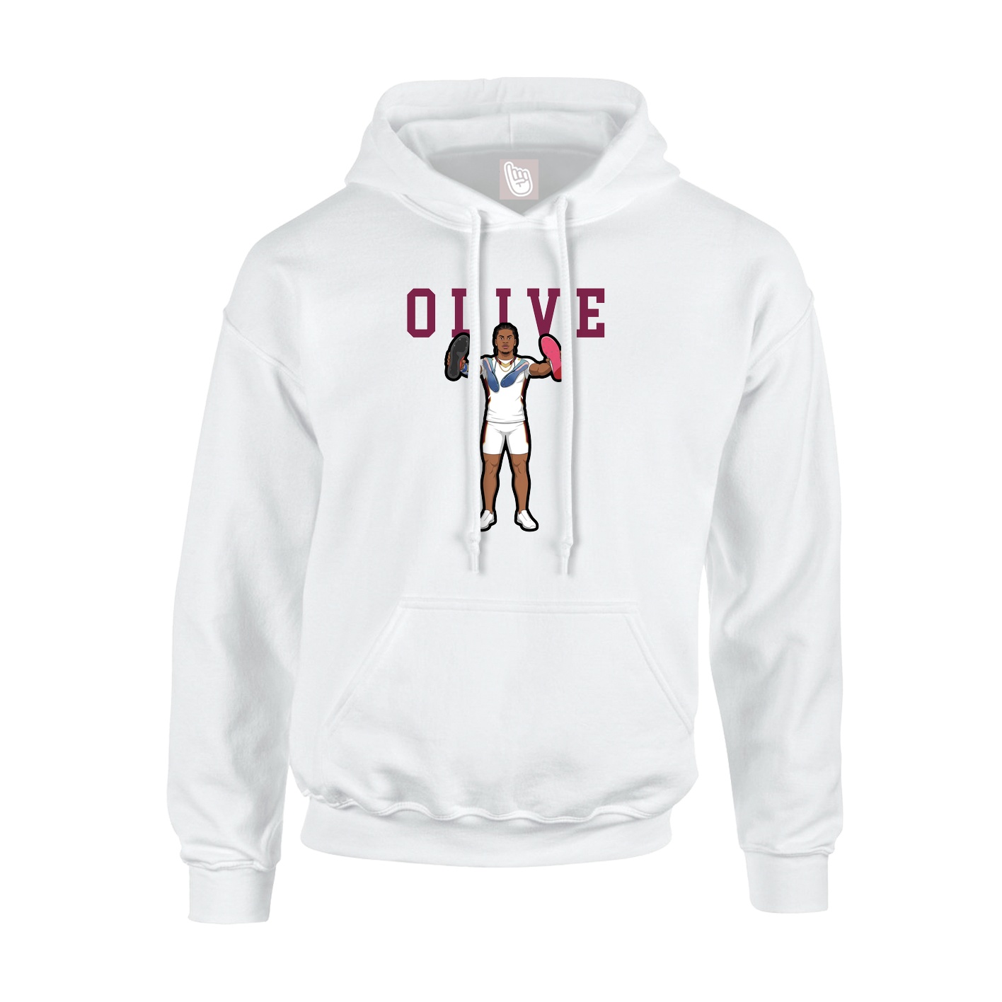 Youth Hoodie — Shirsey in White