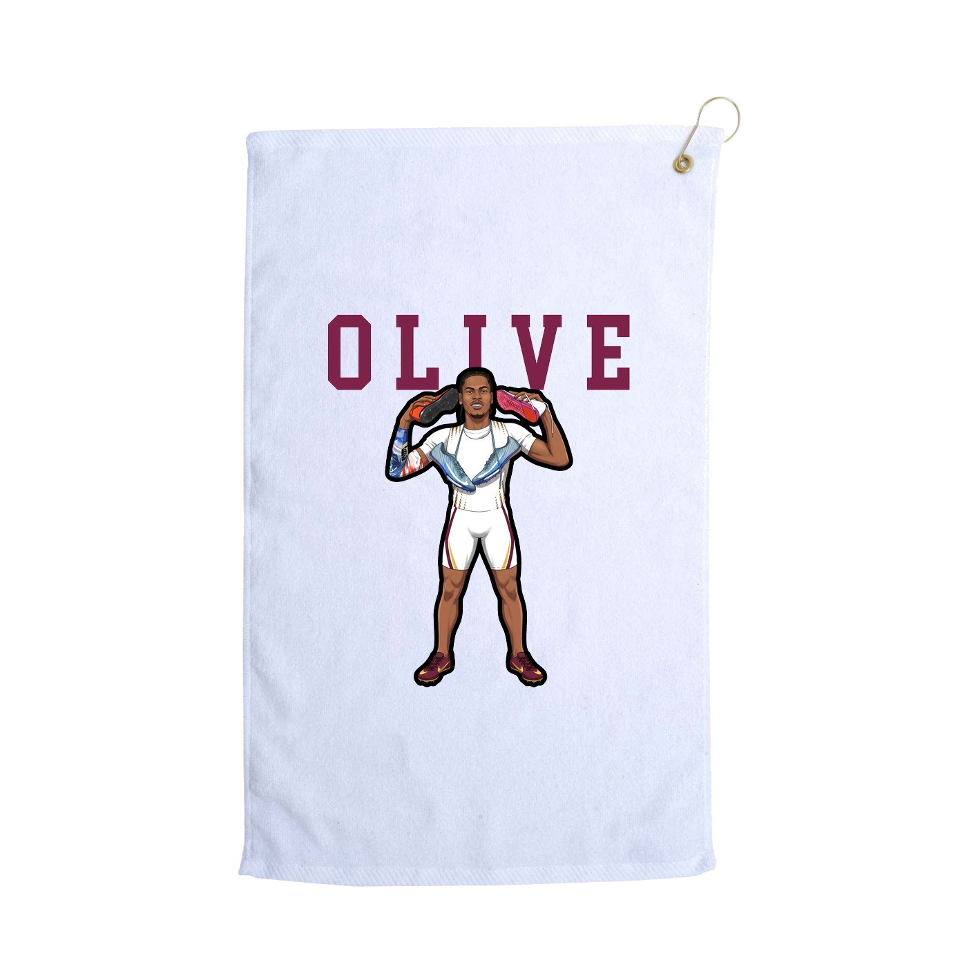 Golf Towel — Shirsey in White