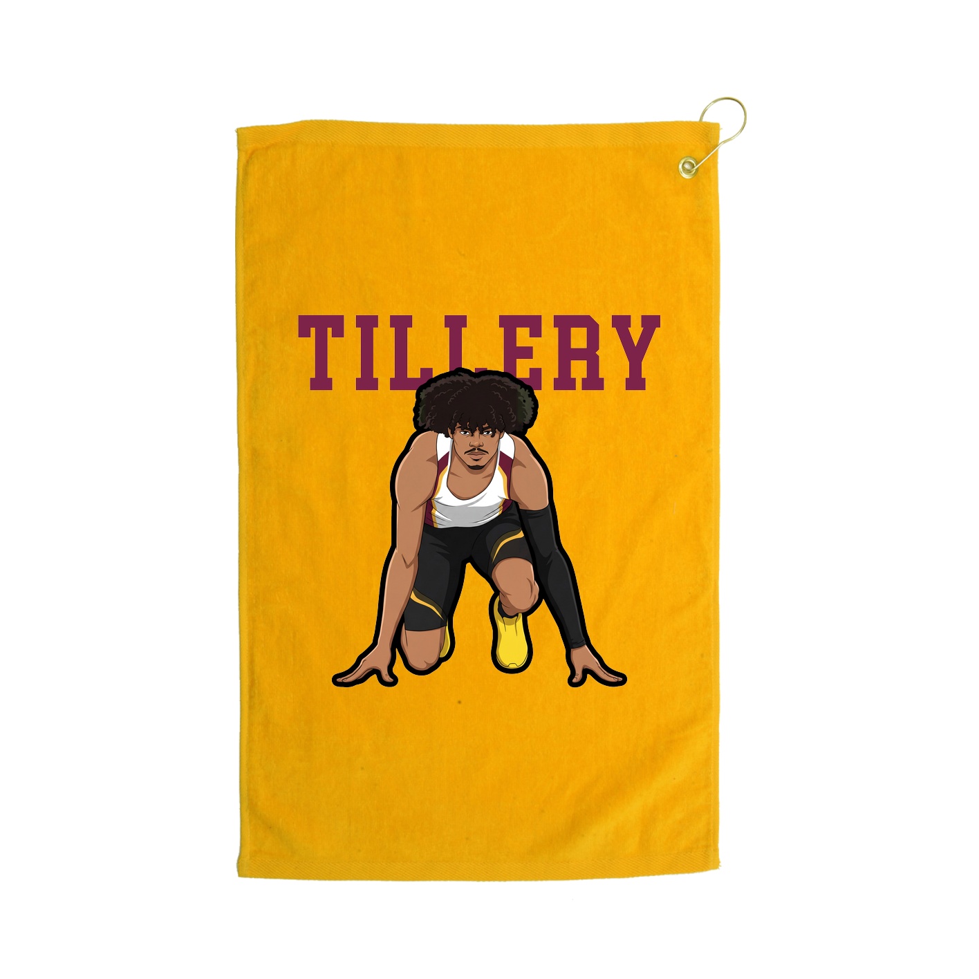 Golf Towel — Shirsey in Gold