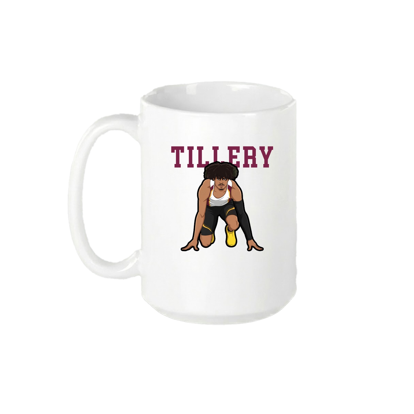 15oz Coffee Mug — Shirsey in White