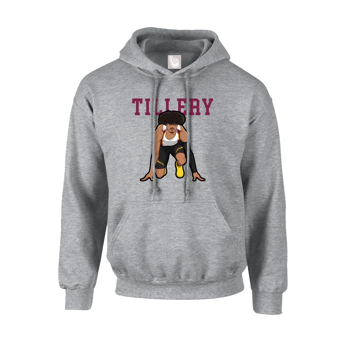 Hoodie — Shirsey in Grey