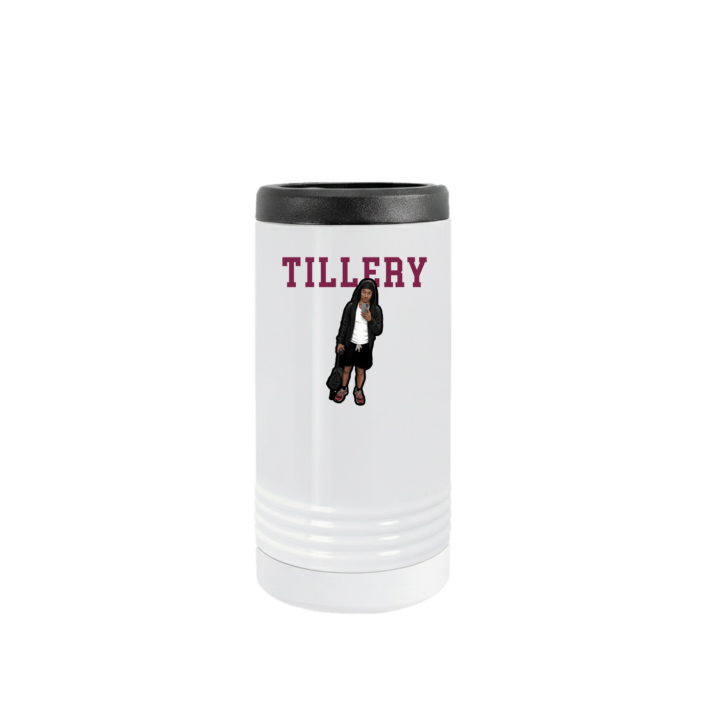 Slim Beverage Holder — Shirsey in White