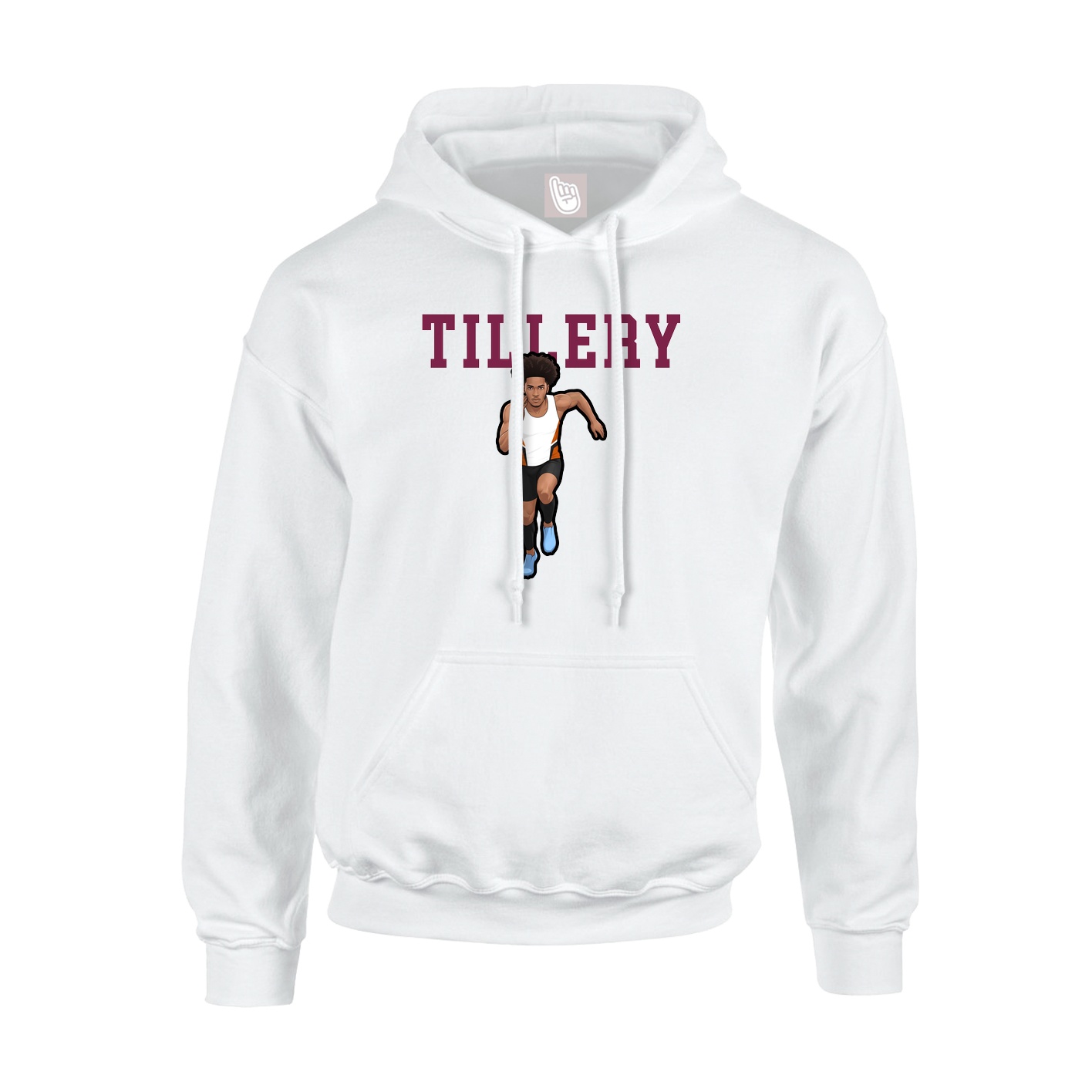 Hoodie — Shirsey in White