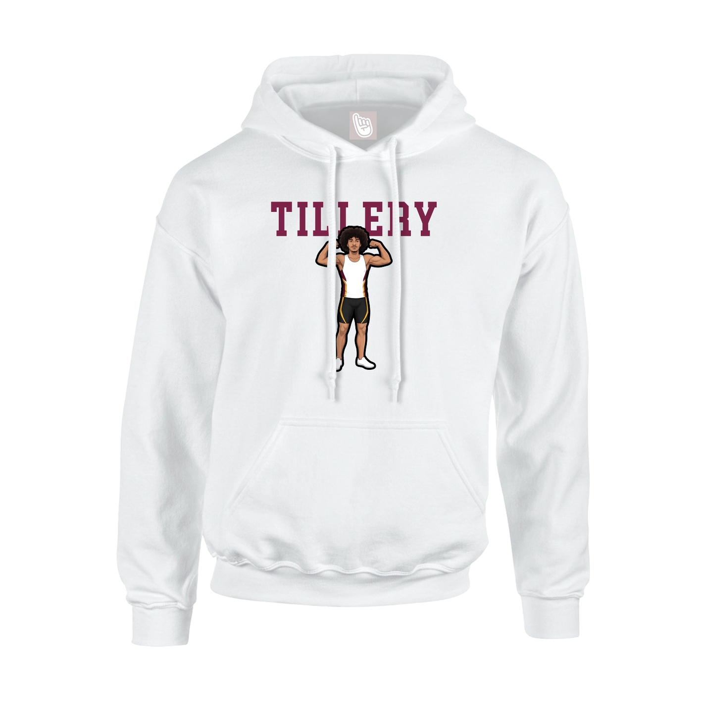 Youth Hoodie — Shirsey in White