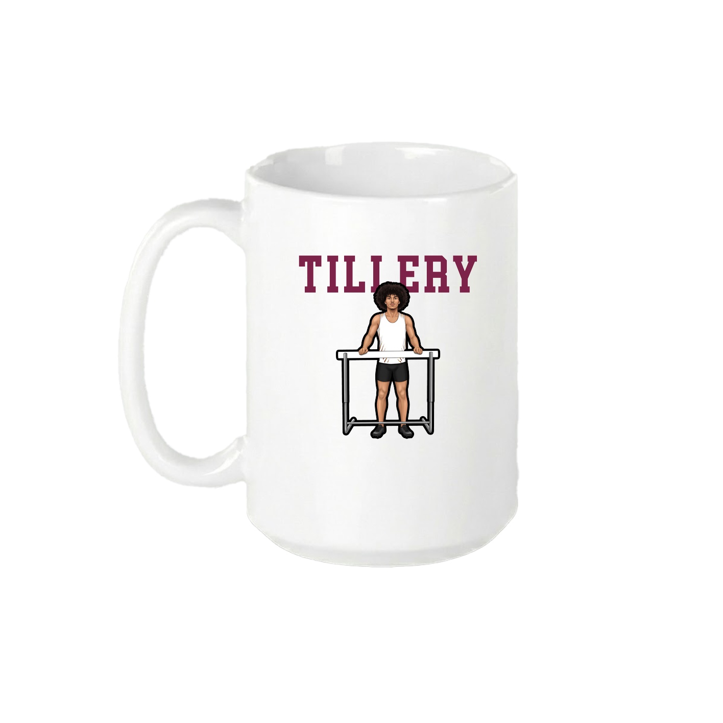 15oz Coffee Mug — Shirsey in White