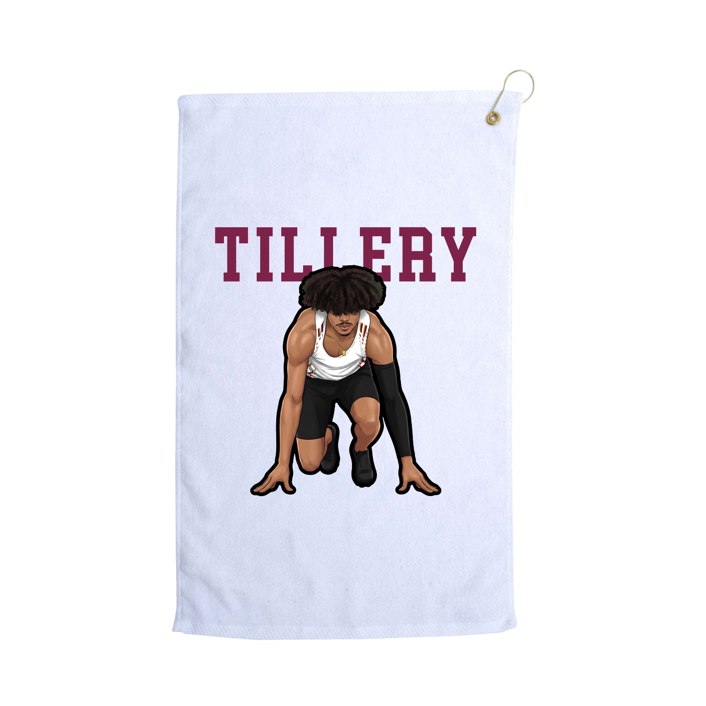 Golf Towel — Shirsey in White