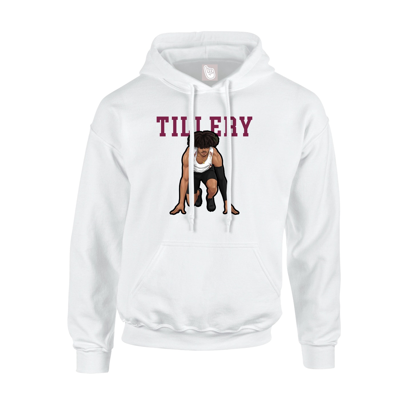 Hoodie — Shirsey in White