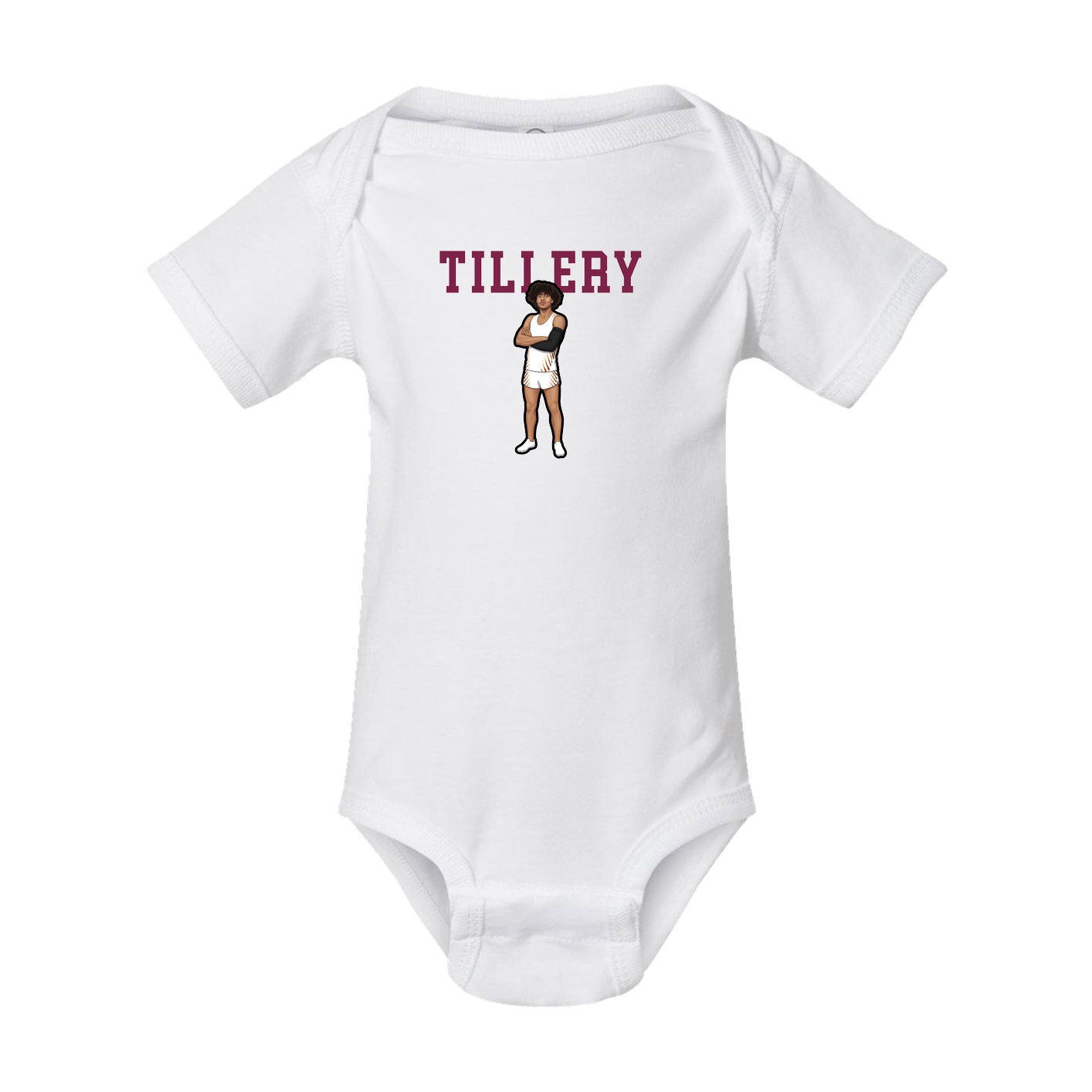 Baby Onesie — Shirsey in White