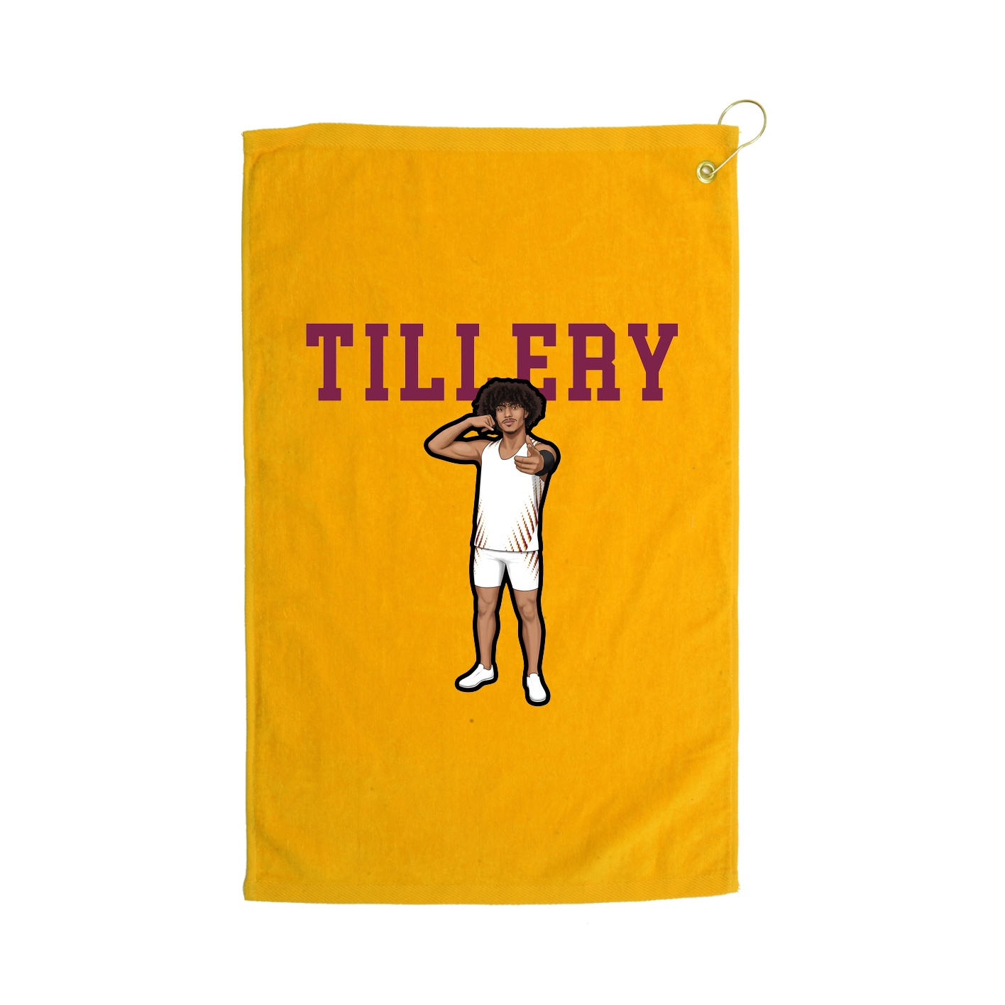 Golf Towel — Shirsey in Gold