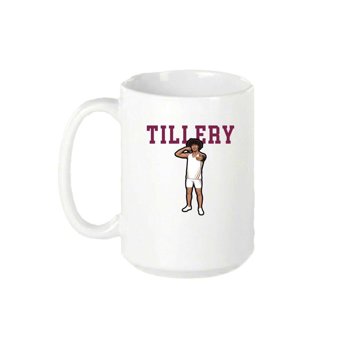 15oz Coffee Mug — Shirsey in White