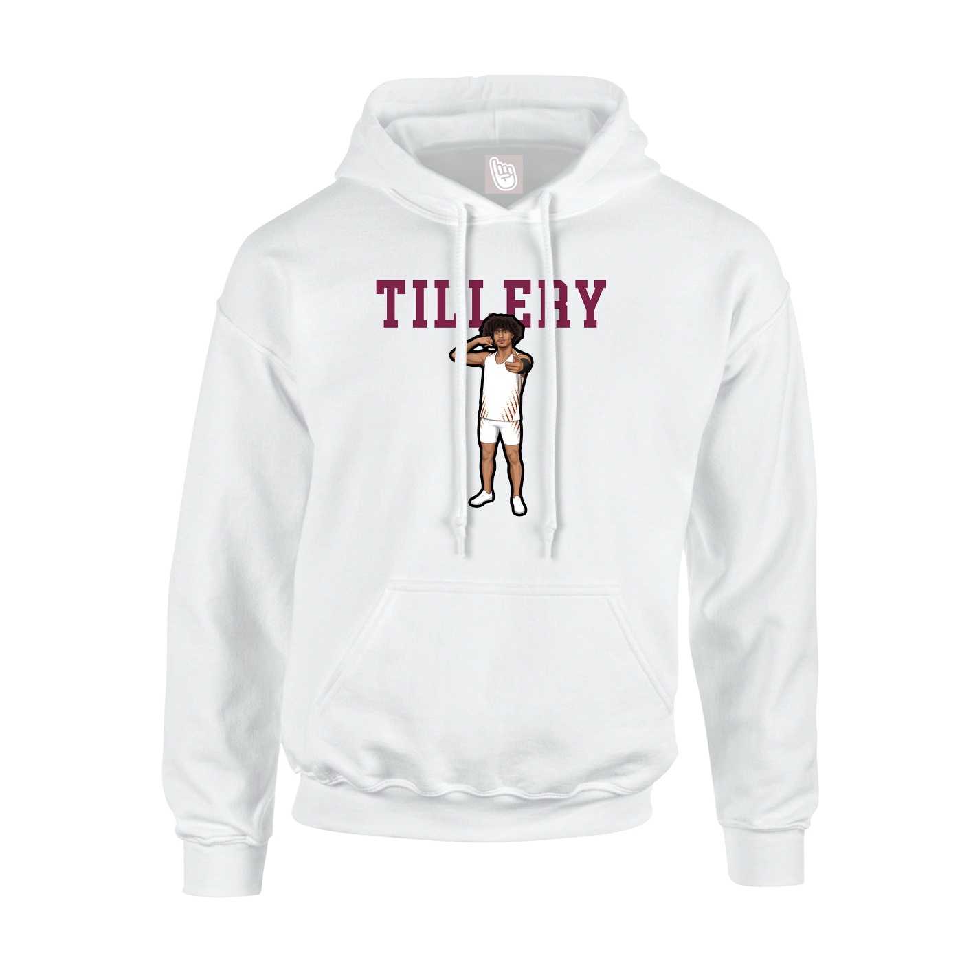 Youth Hoodie — Shirsey in White