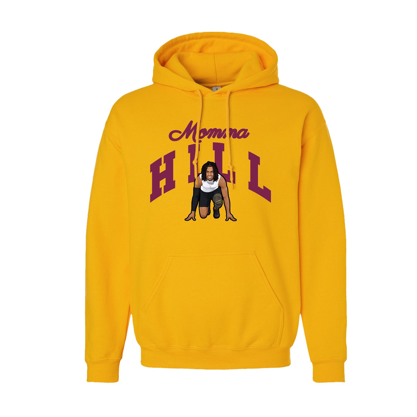 Youth Hoodie — Mothers Day Arch in Gold