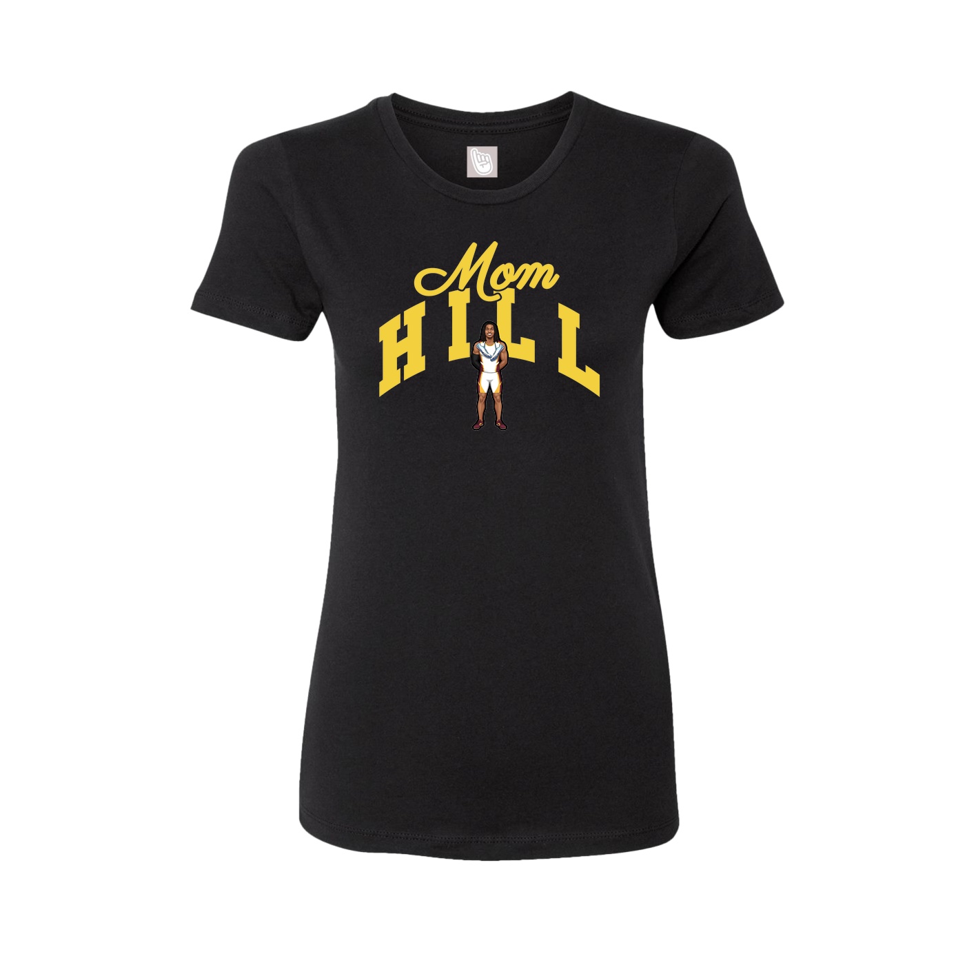Womens Tee — Mothers Day Arch in Black