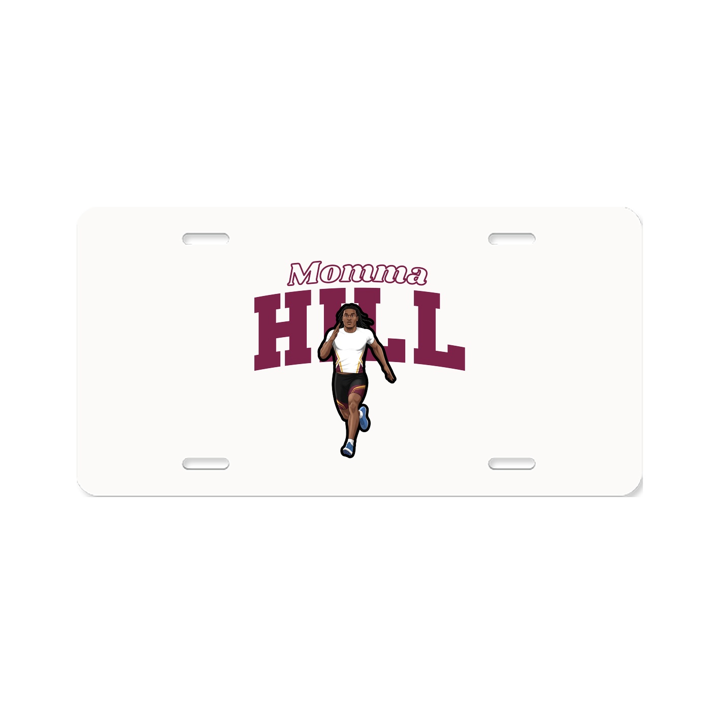 License Plate — Mothers Day Block in Classic