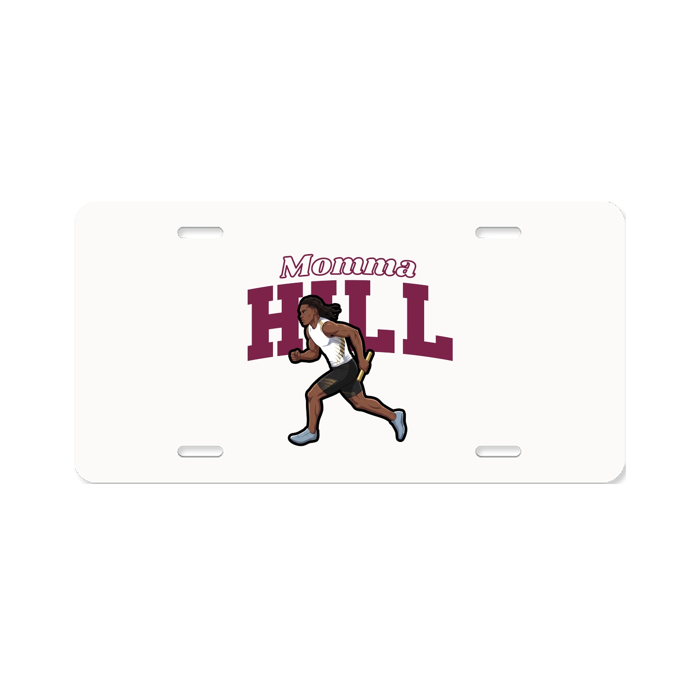 License Plate — Mothers Day Block in Classic