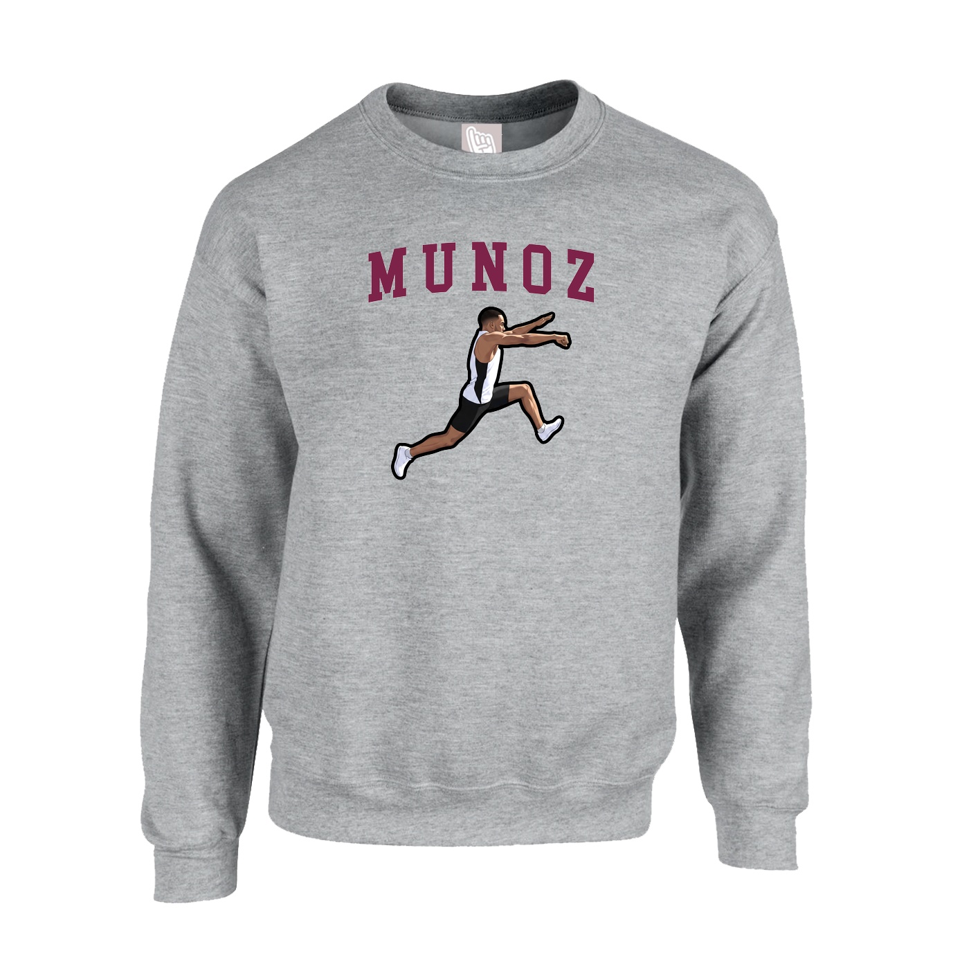Fleece Crew — Shirsey in Grey