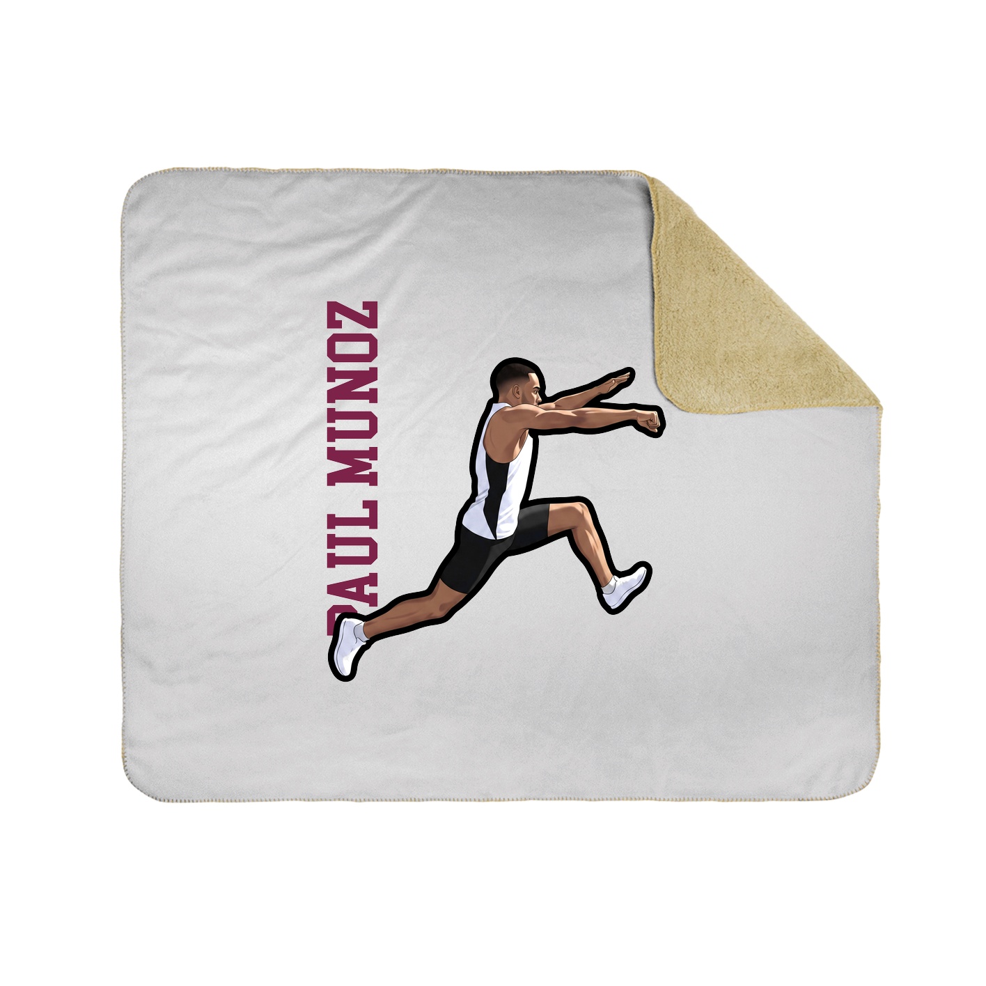 50x60 Sherpa Lined Throw Blanket