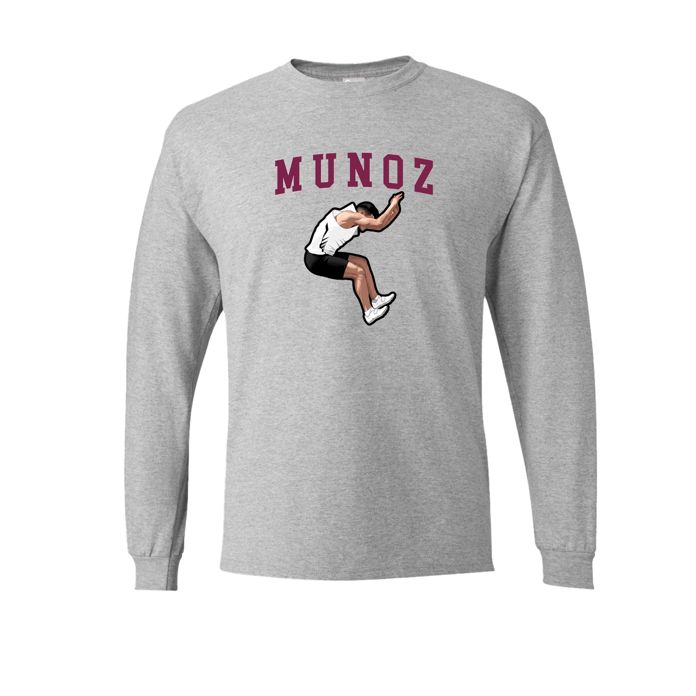 Long Sleeve Tee — Shirsey in Grey