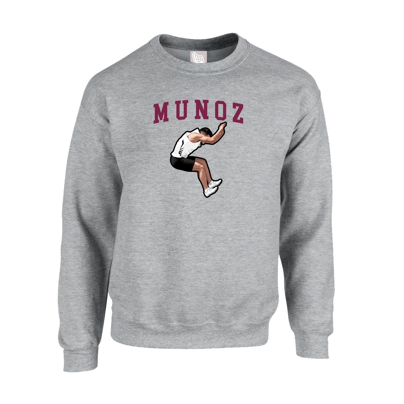 Fleece Crew — Shirsey in Grey