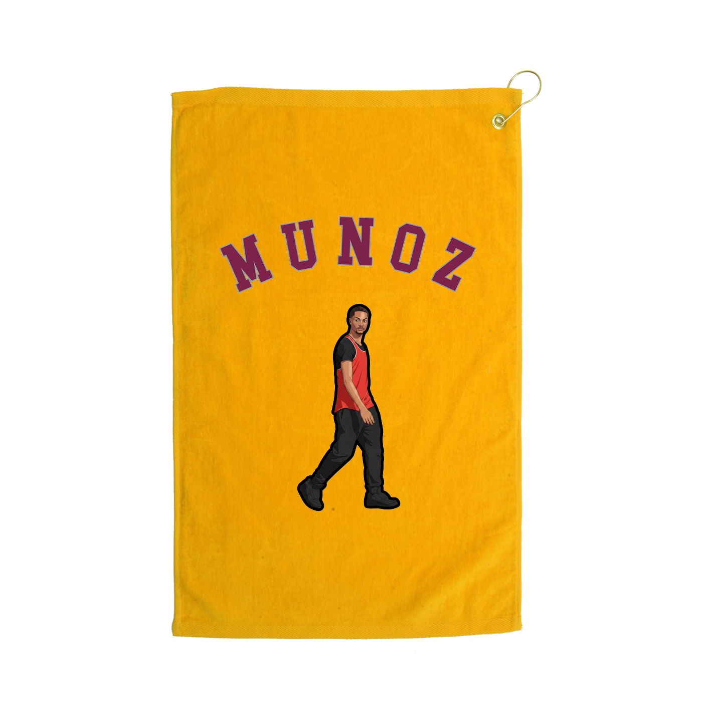 Golf Towel — Shirsey Arch in Gold