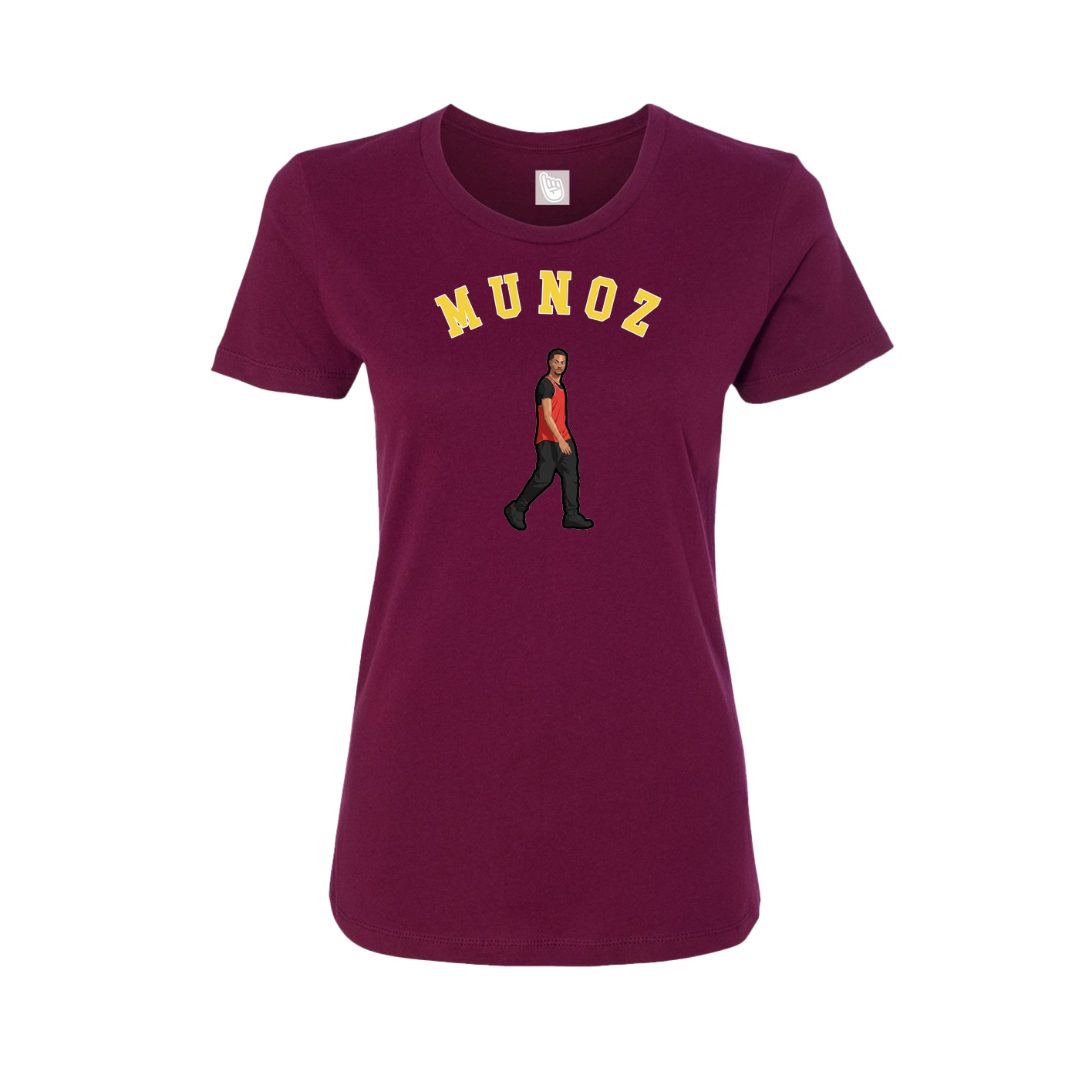 Womens Tee — Shirsey Arch in Maroon