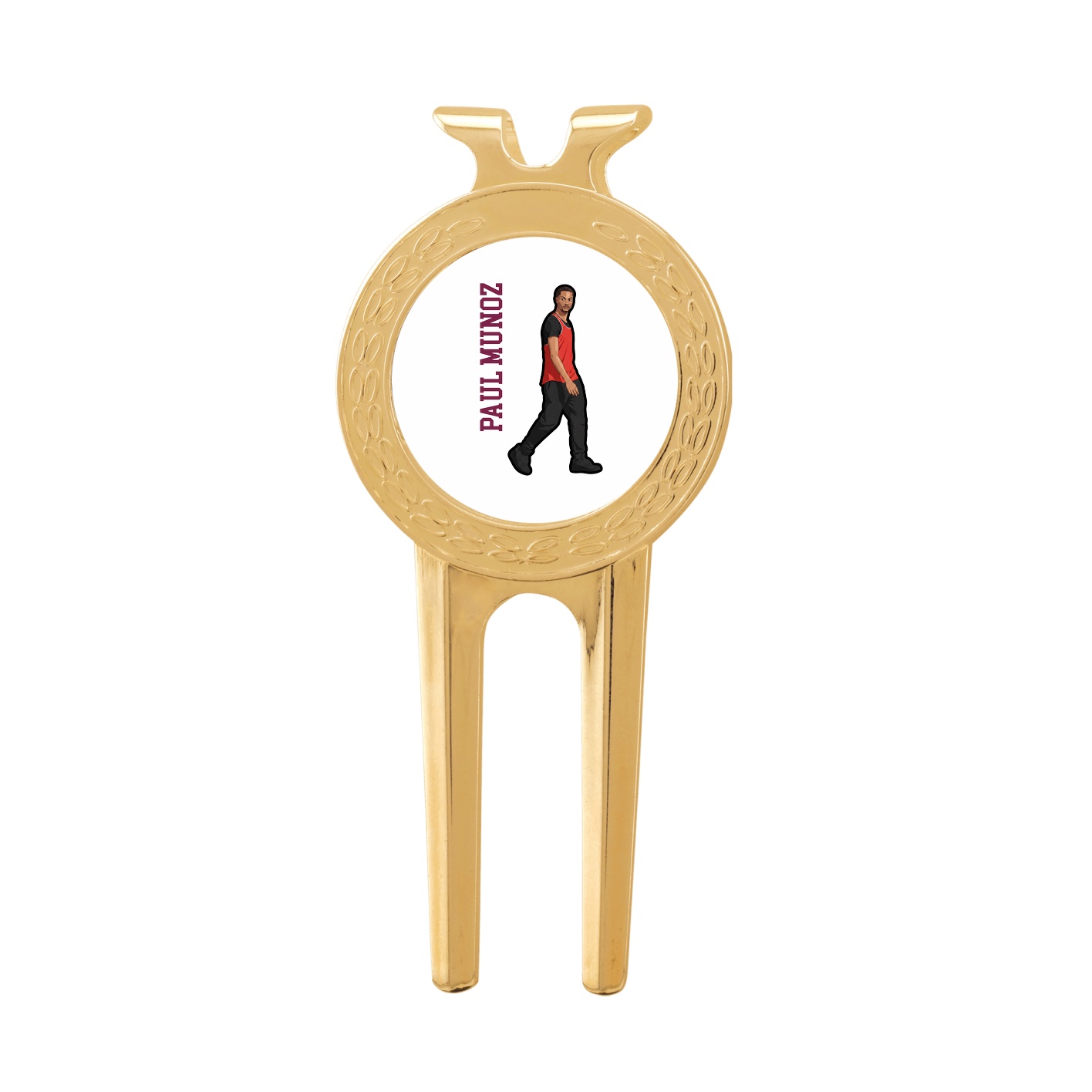 Divot Tool with Ball Marker — Name Vertical in Classic